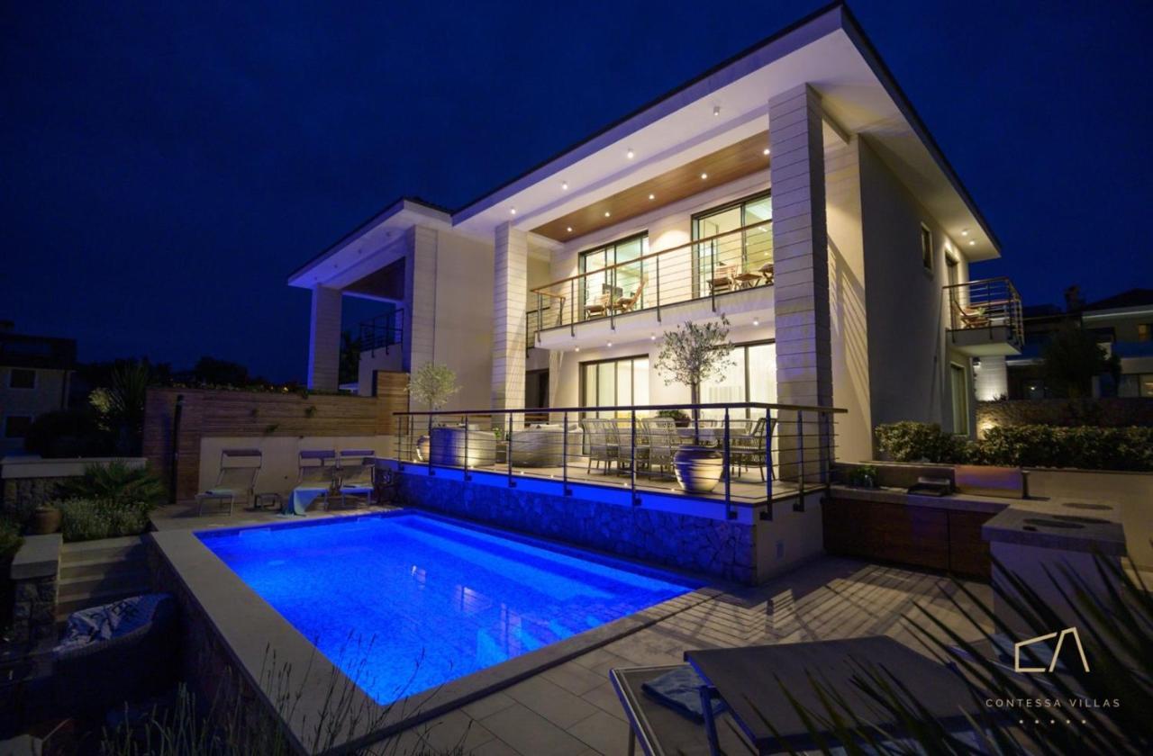Villa Marconica Malinska Bagian luar foto